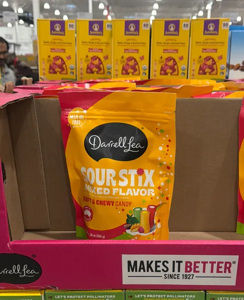 Darrell Lea Sour Stix 20 Ounce Bag