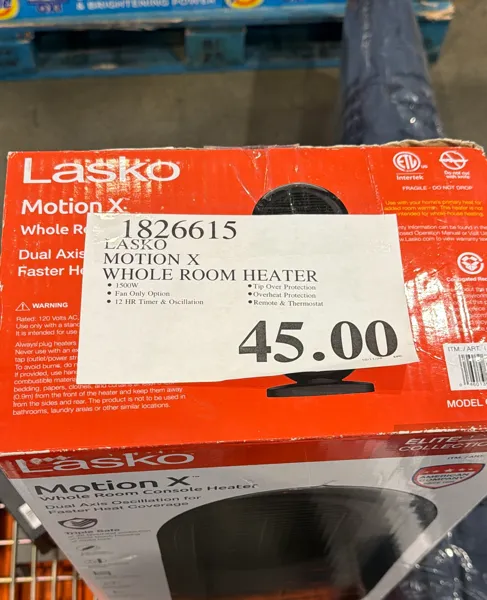 Lasko Motion X Whole Room Heater