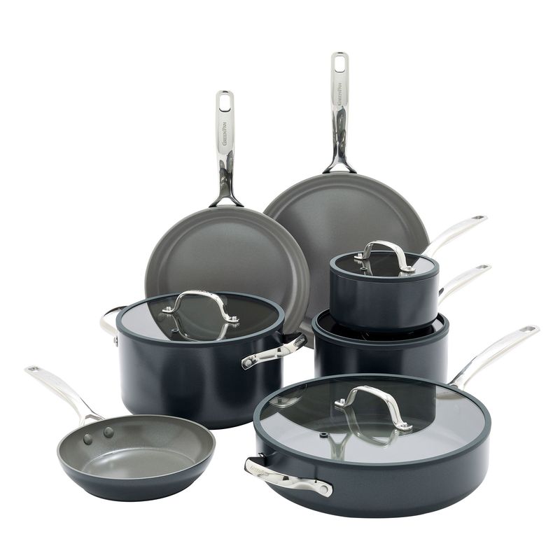 Greenpan Eras Ceramic Non-Stick Cookware Set 11-Piece