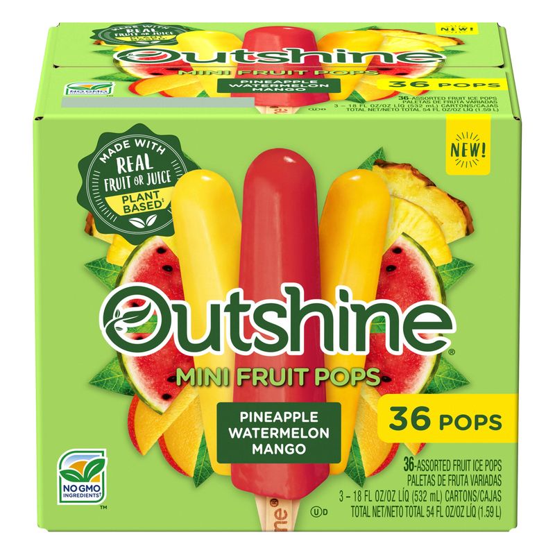 Outshine Mini Fruit Pops 36 ct