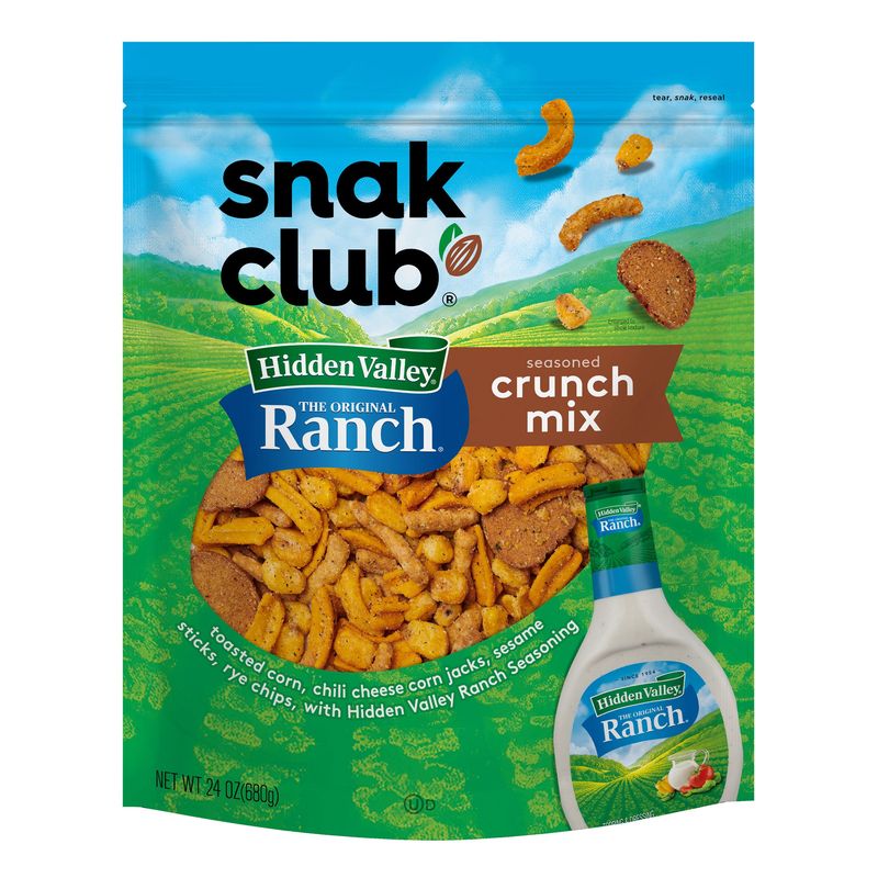 Snak Club Hvr Crunch Mix 24 oz