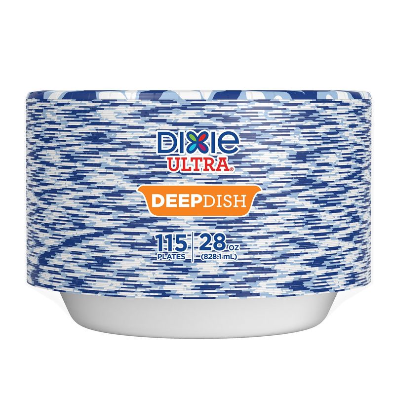 Dixie Deep Dish Paper Plate 9 3/5¨ / 115 ct