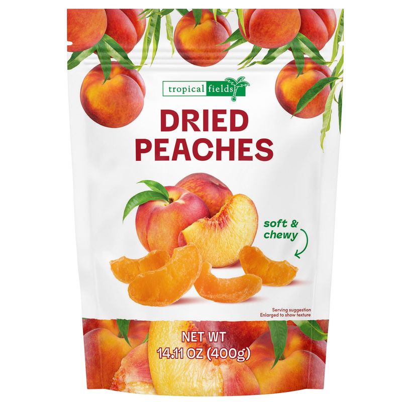 Tropical Fields Dried Peaches 14.11 oz