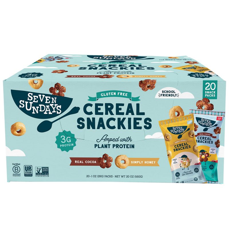 Seven Sundays Cereal Snackies 20/1 oz
