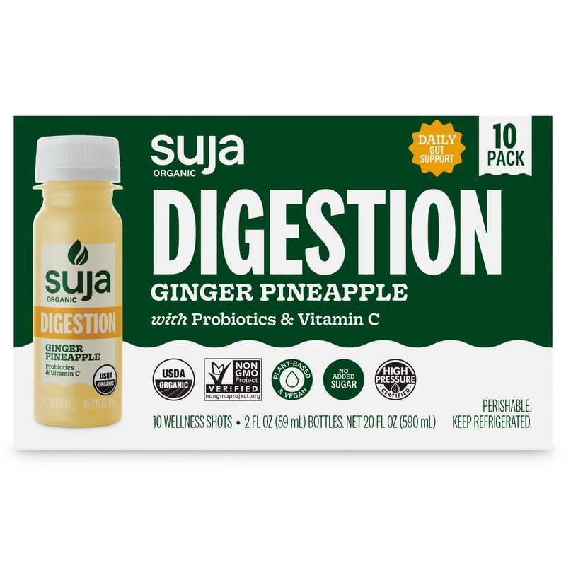 Suja Organic Digestion Shots 10/2 oz