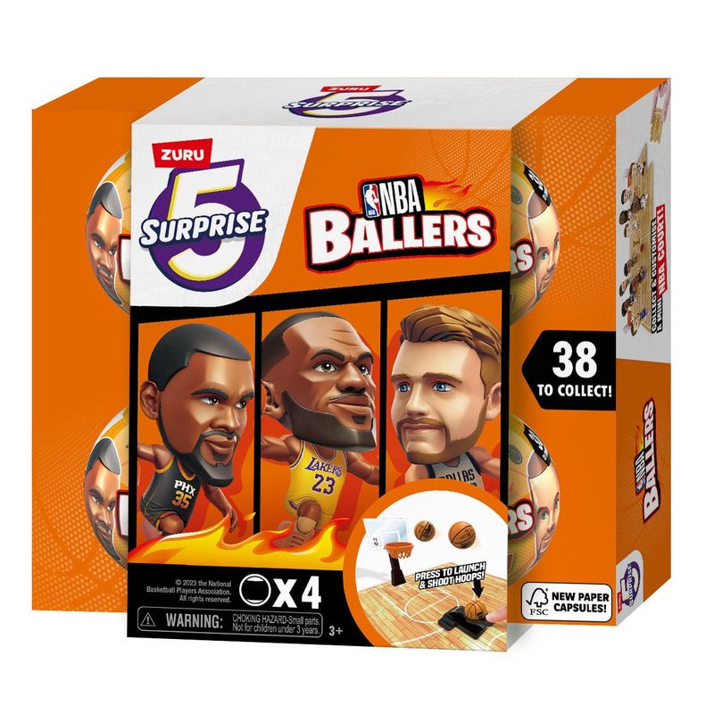 5 Surprise Nba Ballers - Series 2 4 Pack