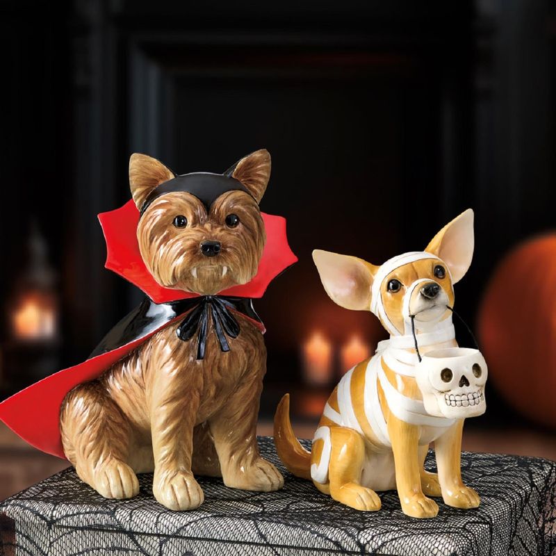 Halloween Tabletop Dogs Set Of 2