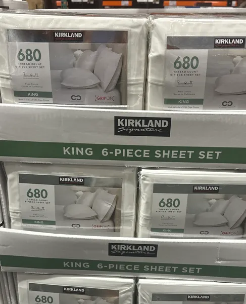 Kirkland Signature Sheet Set 6pc King
