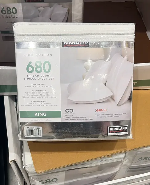 Kirkland Signature Sheet Set 6pc King