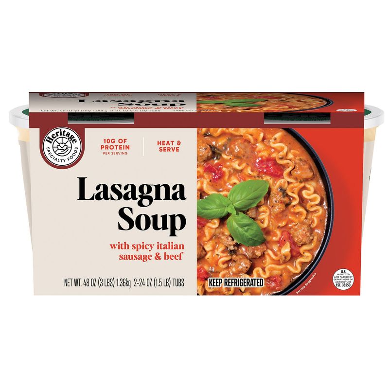 Heritage Lasagna Soup 2/24 oz