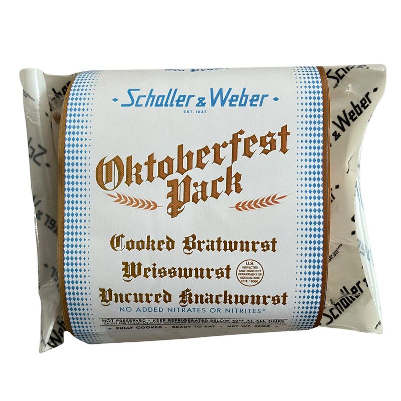 Schaller & Weber Oktoberfest Pack 3-10 oz