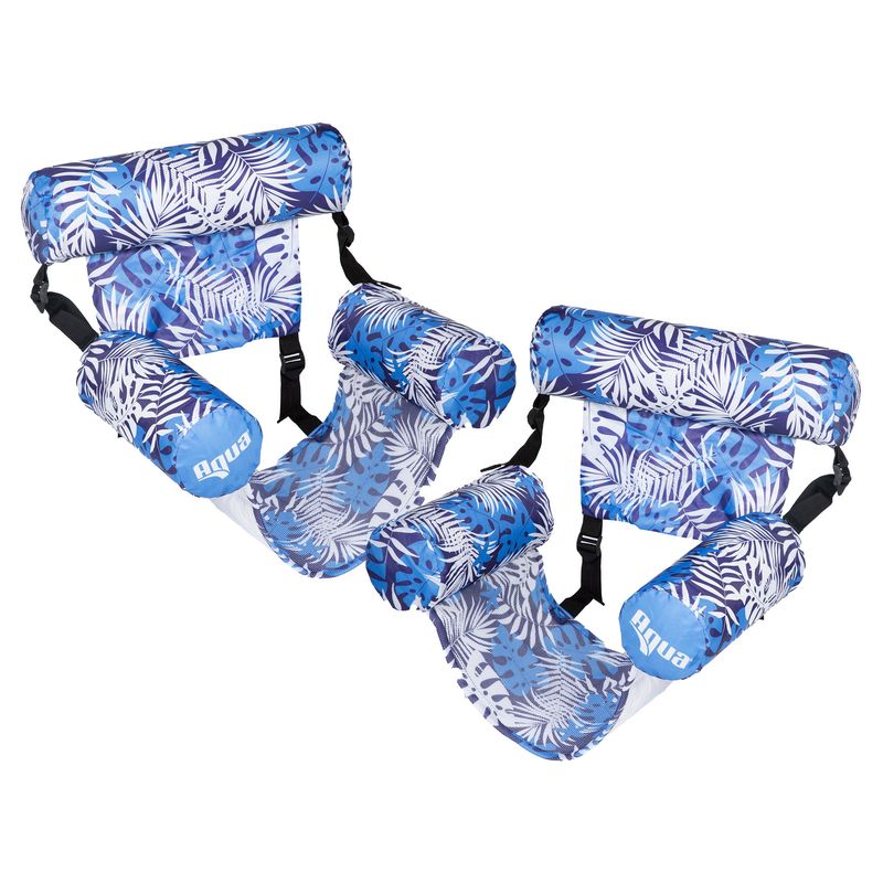 Aqua Luxury Inflatable Baja Chair 2-Pack