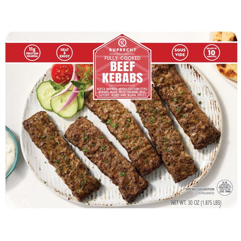 Ruprecht Beef Kebabs Fully Cooked 30 oz
