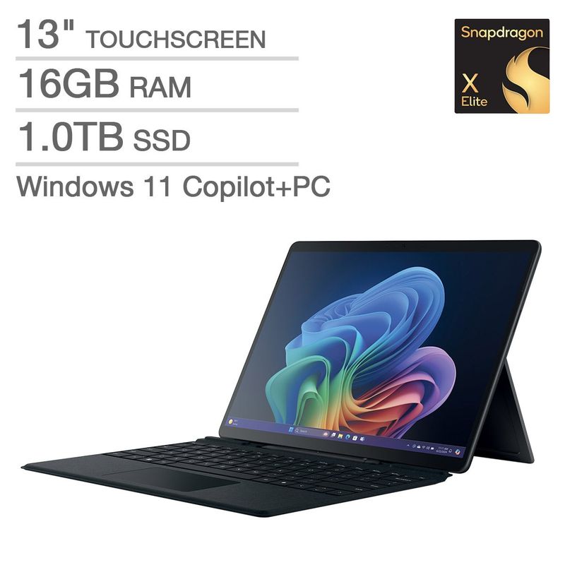 Microsoft Surface Pro Copilot+ PC Bundle W/ Pro Keyboard & Pen