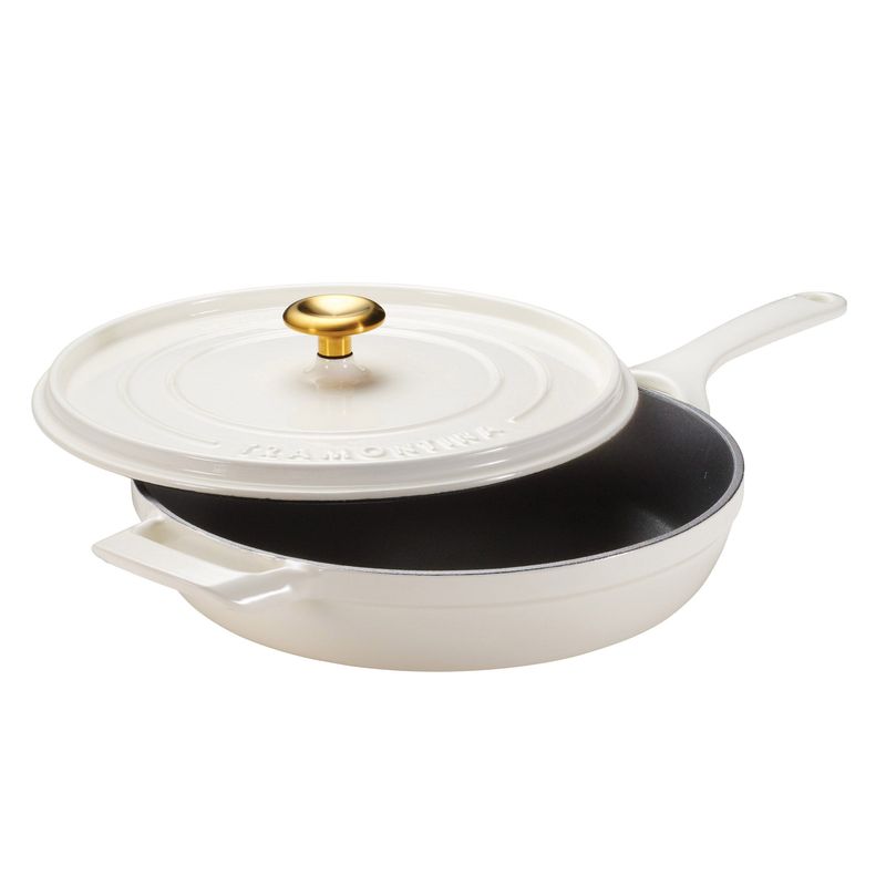 Tramontina 12¨ Cast Iron Skillet With Lid