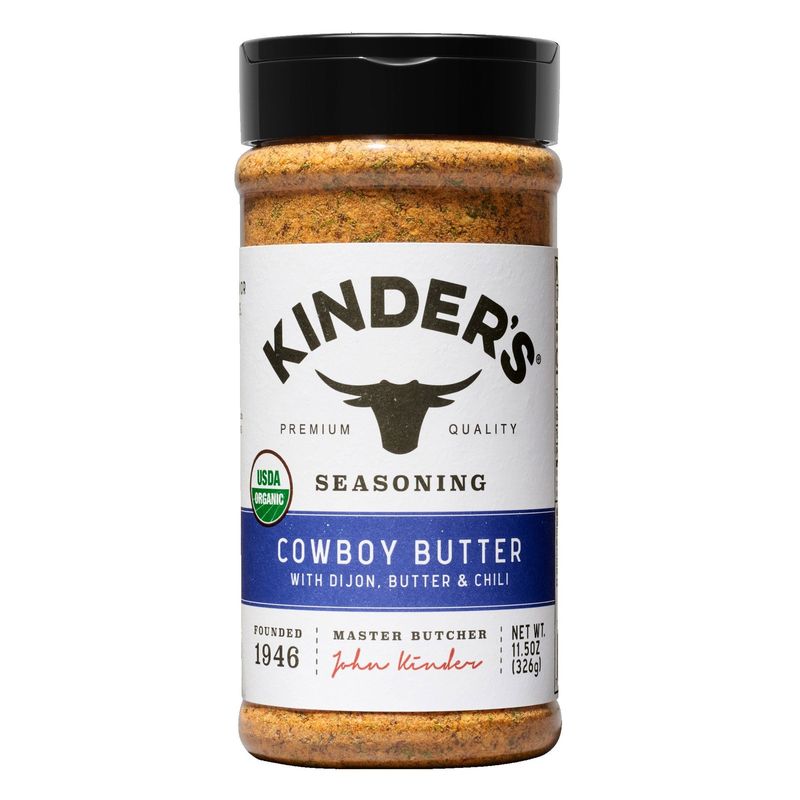 Kinder'S Organic Cowboy Butter Seasoning 11.5 oz