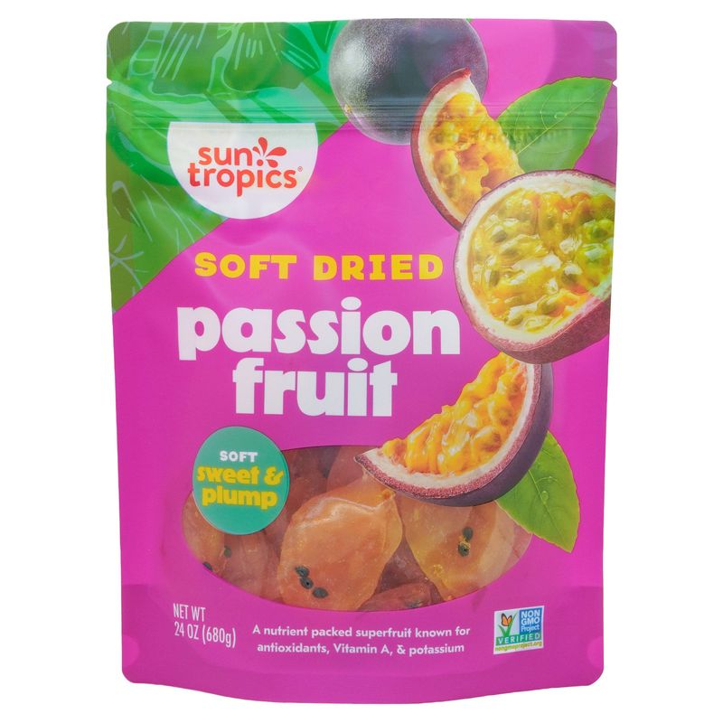 Sun Tropics Dried Passion Fruit 24 oz