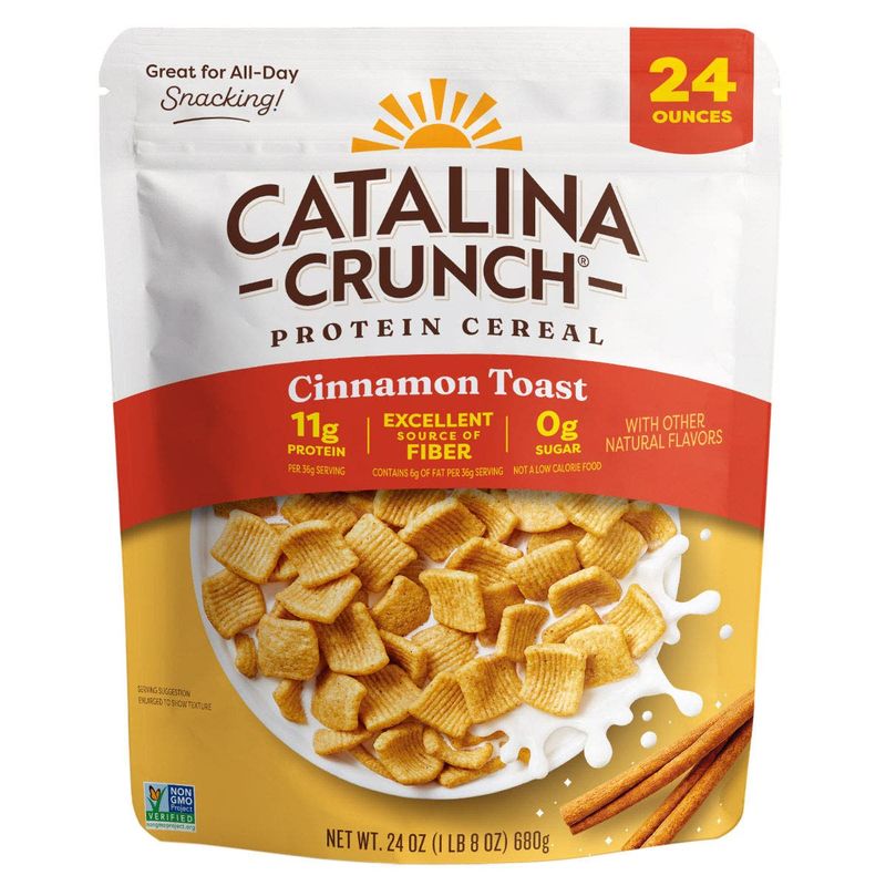Catalina Snacks Keto Friendly Cereal 24 oz (1.5 Lbs)