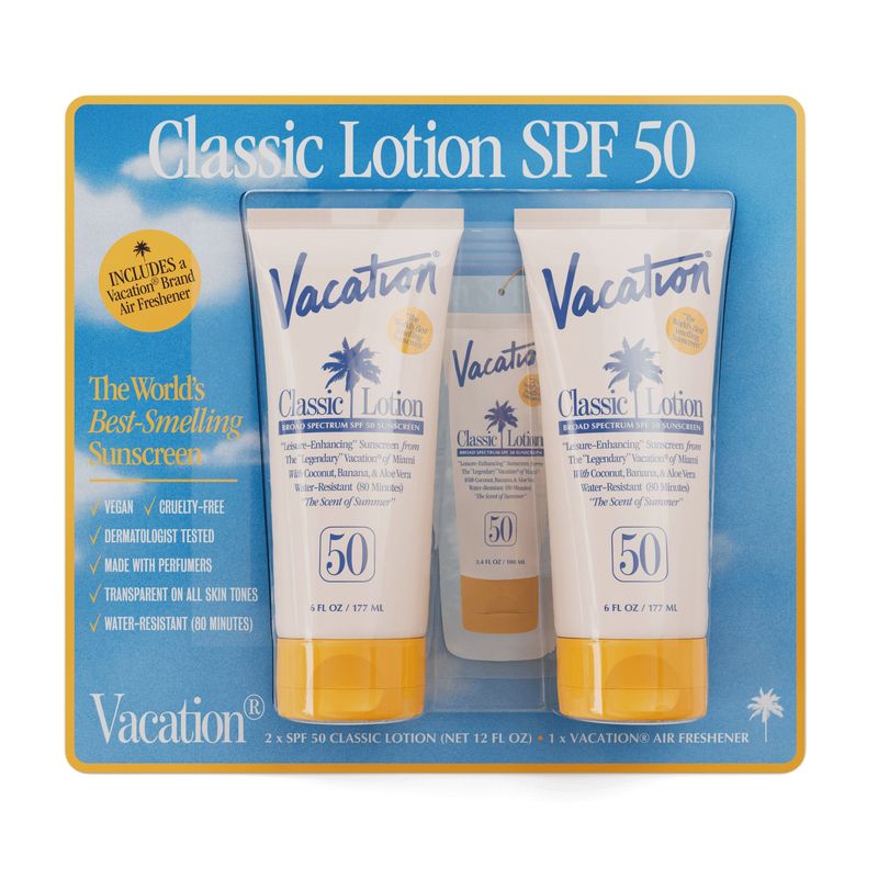 Vacation Classic Lotion Spf50 2 Lotion 1 Air Freshen