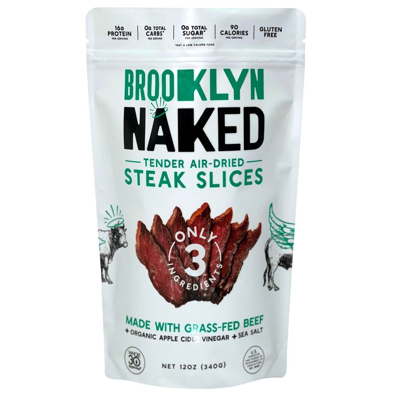 Brooklyn Naked Air Dried Steak Strips 12 oz