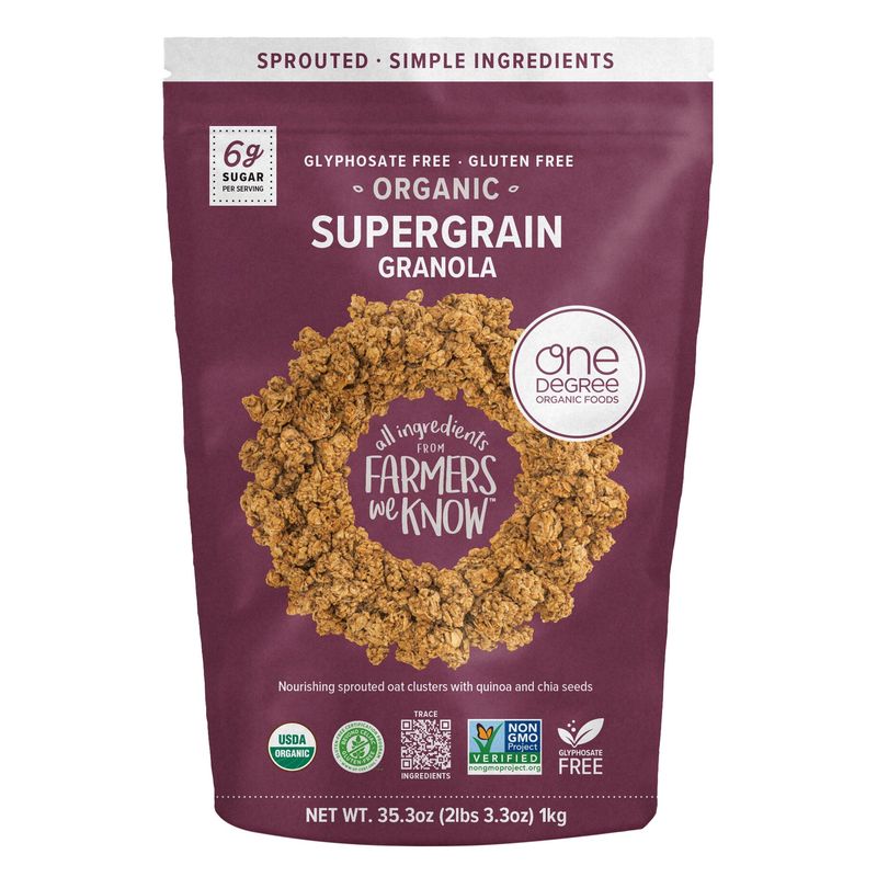 One Degree Organic Supergrain Granola 35.3oz