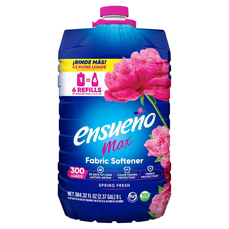 Ensueno Max Fabric Softener 300 Loads / 304 oz