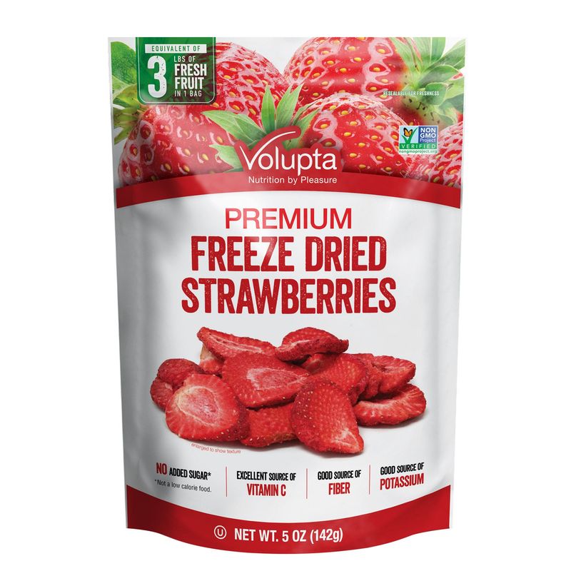 Volupta Dried Strawberries 5 oz