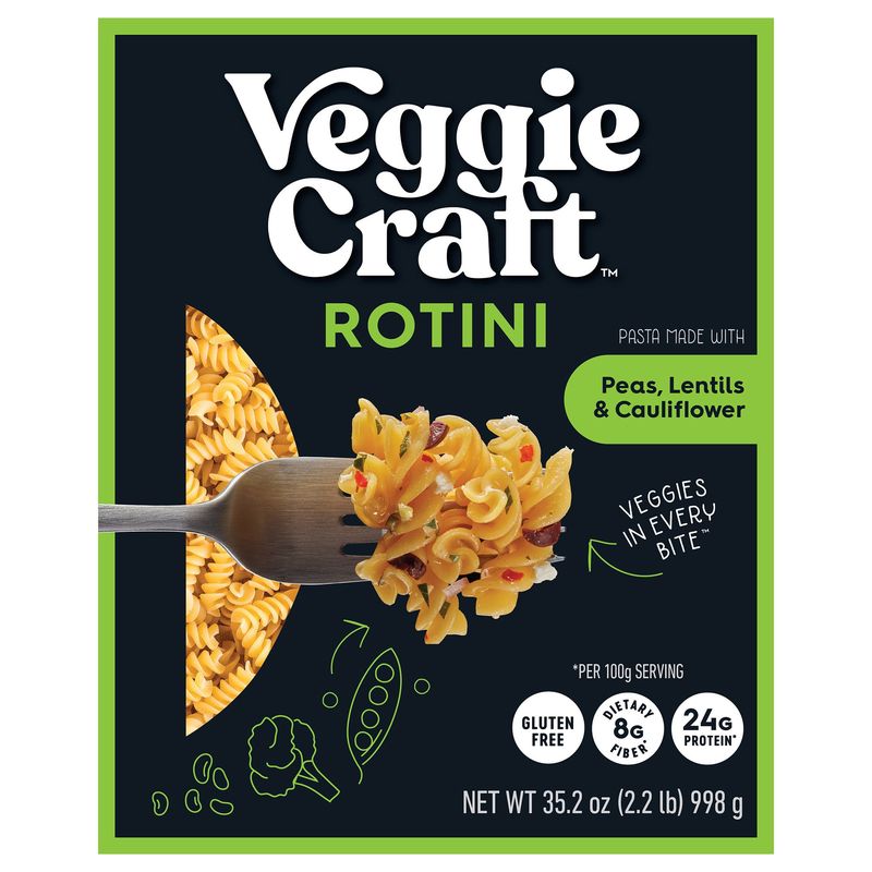 Veggie Craft Rotini Pasta 2.2 lb