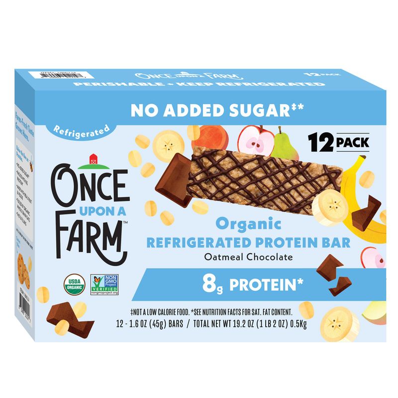 Once Upon A Farm Organic Bars 12 Count (1.2 Lbs)