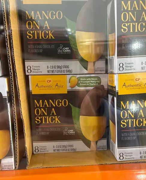 Authentic Asia Chocolate Dipped Mango 8 Count