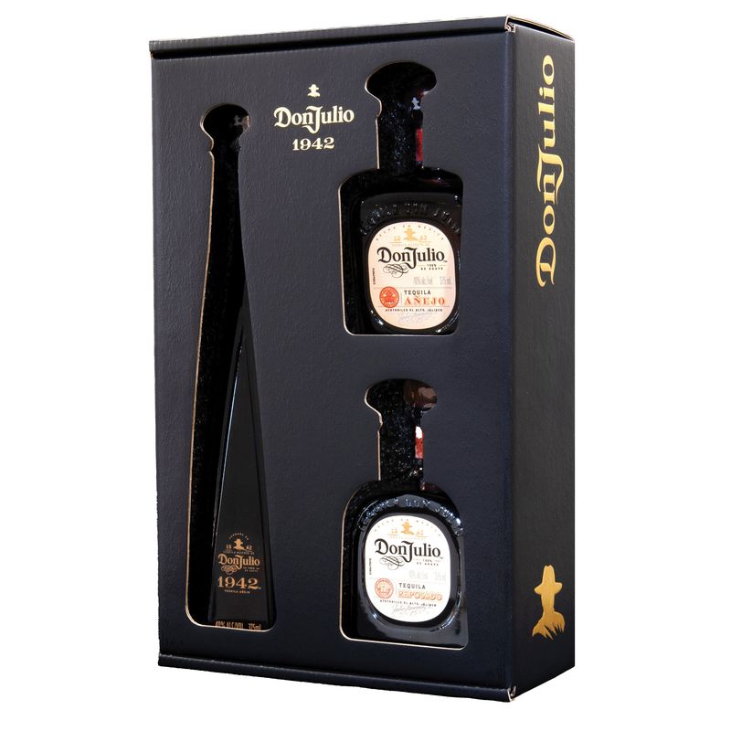 Don Julio Tequila 1942, Reposado, Anejo Mexico 3/375ml