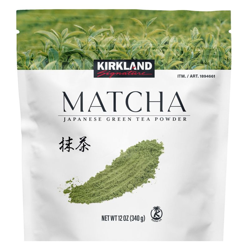 Kirkland Signature Matcha Tea Powder 12 Ounces