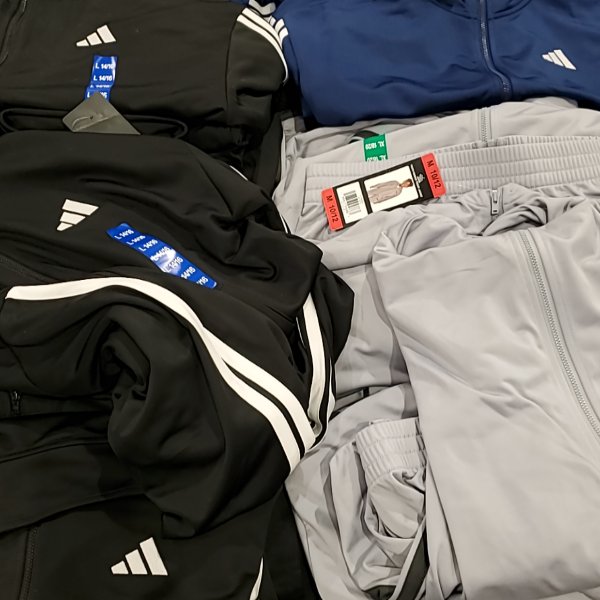 Adidas Youth Tricot Full Zip Jacket