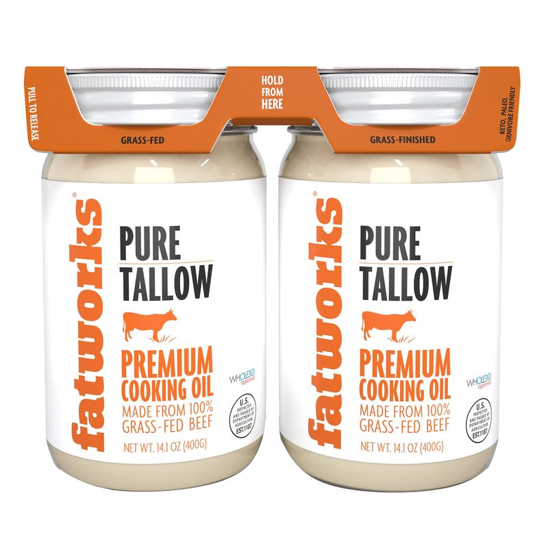 Fatworks Grass-Fed Beef Tallow 2/14.1 oz
