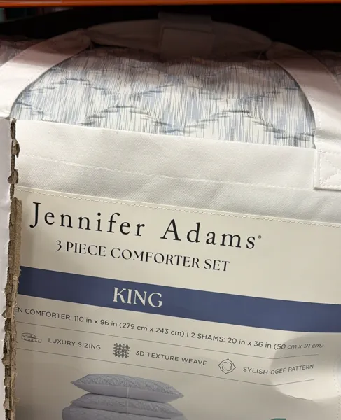 Jennifer Adams Comforter Set 3 Piece King