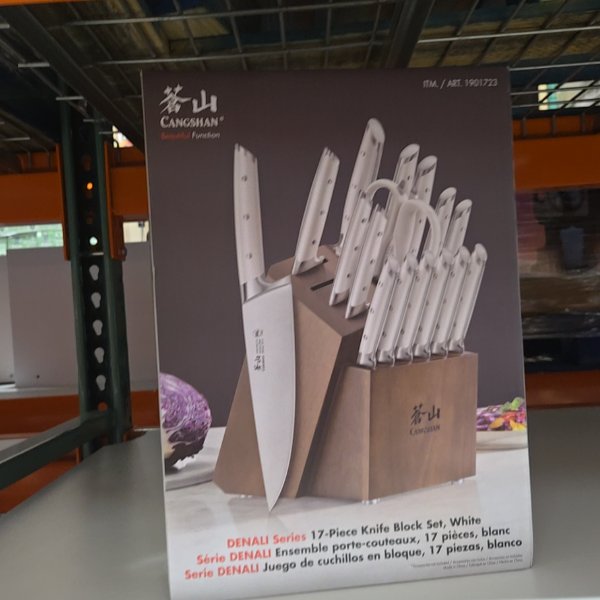 Cangshan Denali Knife Set 17 Piece Knife Block