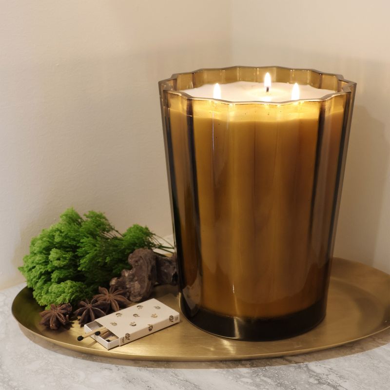 Sand + Fog 57oz Scalloped Candle