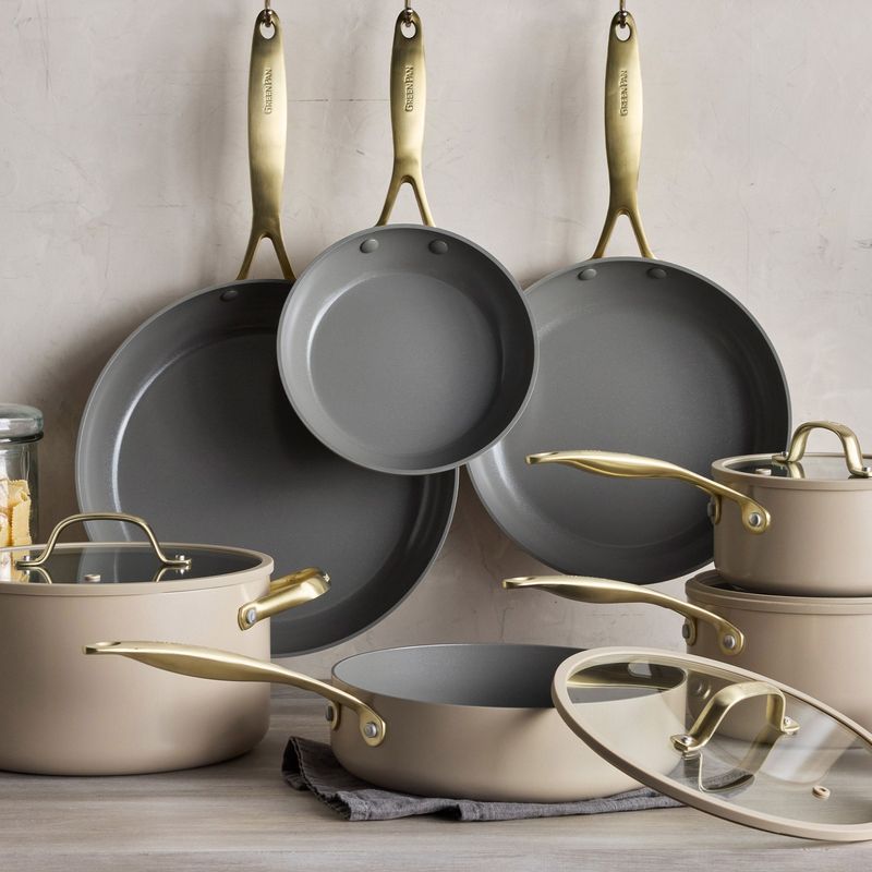 Greenpan Jewel Ceramic Non-Stick 11pc Cookware Set
