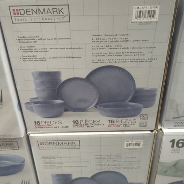 Denmark 16-Piece Kamilah Dinnerware Set