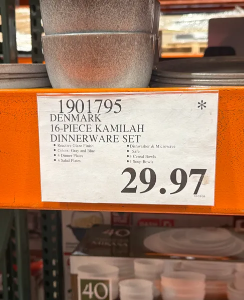 Denmark 16-Piece Kamilah Dinnerware Set