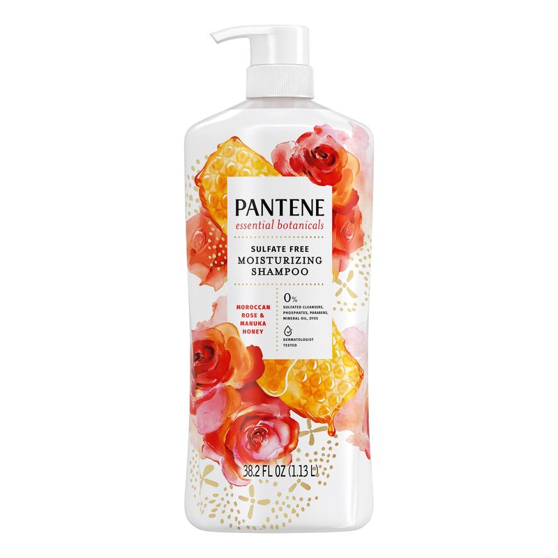 Pantene Essential Botanicals Rose + Honey Shampoo