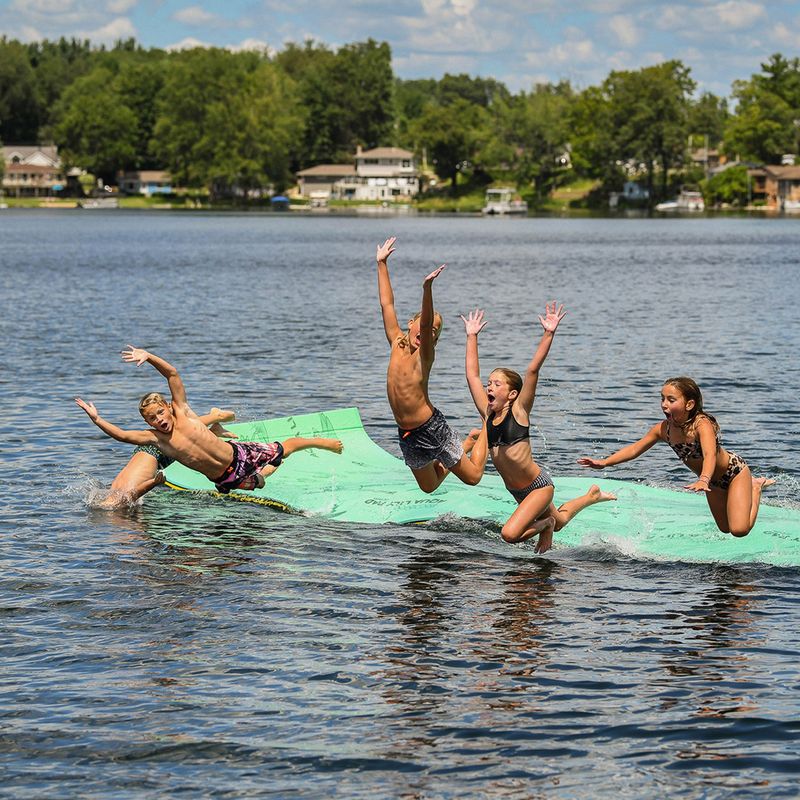 Aqua Lily 17' X 6' Pad