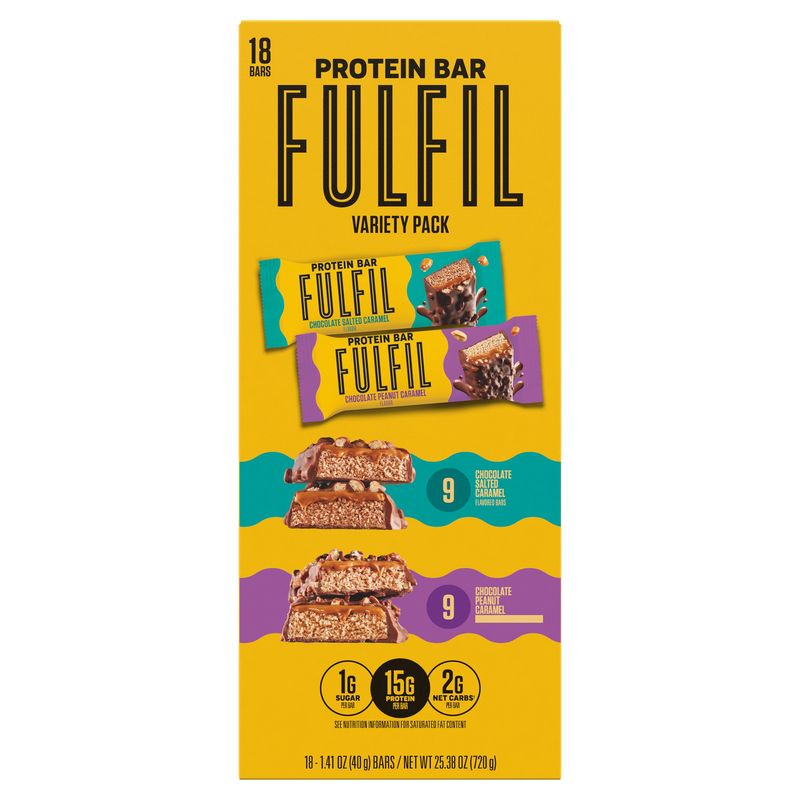 Fulfil Protein Bars 18 Count Box