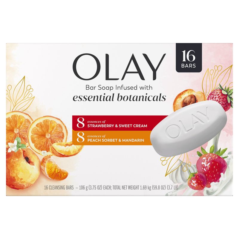 Olay Essential Botanical Bar Soap 16ct/3.75 oz