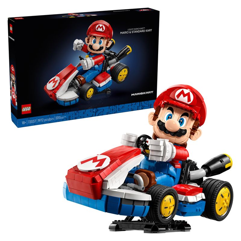 Lego Mario Kart Mario & Standard Kart