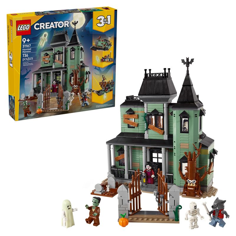 Lego Creator 3 in 1 Haunted Mansion