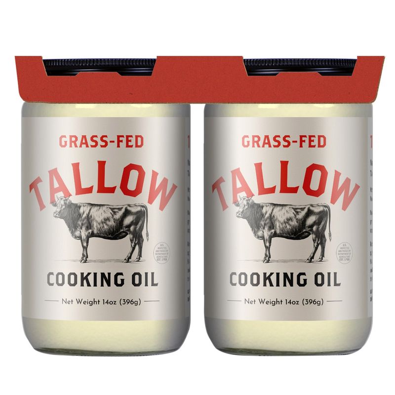 Grass-Fed Beef Tallow 2/14 oz