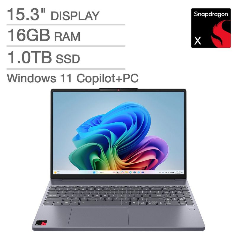 Lenovo Ideapad Slim 3x 15.3¨ Laptop Qc-8c/16gb/1tb