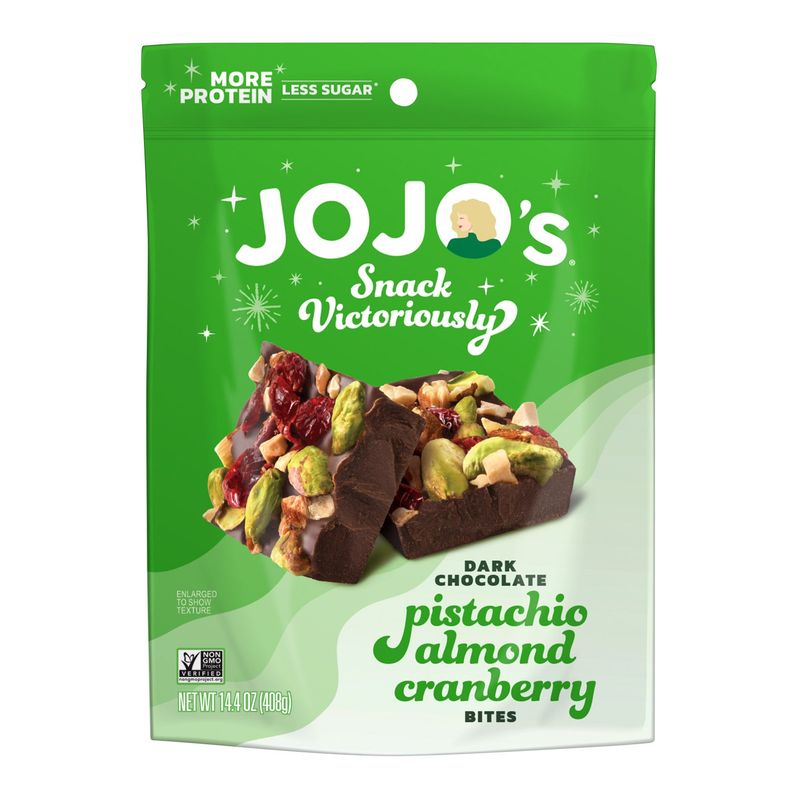 Jojo'S Dark Chocolate Bites 14.4 oz
