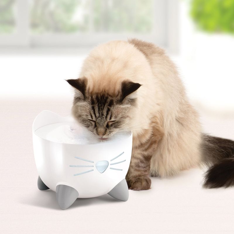 Catit Pixi Cat Water Fountain Kit White